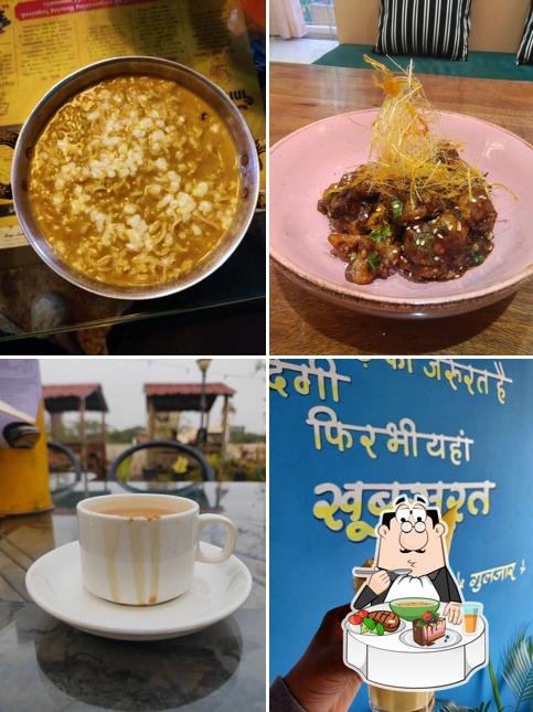 Hot and sour soup at Nukkad Cafe & Co-working