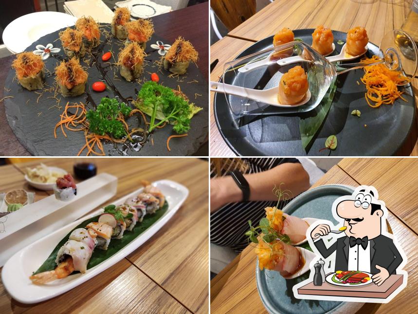Platti al Haruka Cucina Orientale e Giapponese Sushi Milano