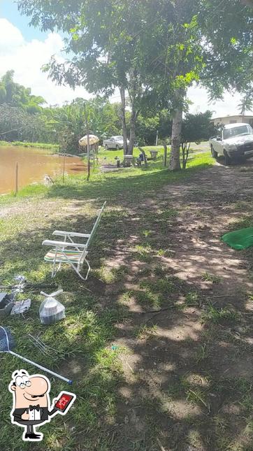 Você pode espairecer no exterior Pesqueiro e restaurante Bem Bolado