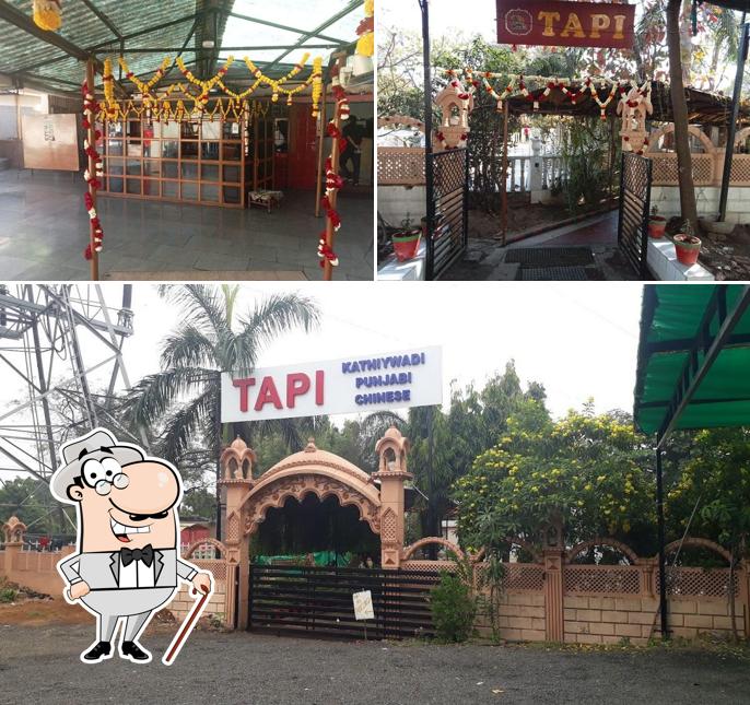 The exterior is an important feature of Tapi Hotel