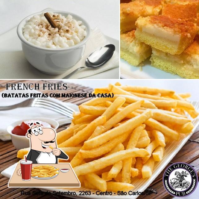 Batata frita em The George's Pub