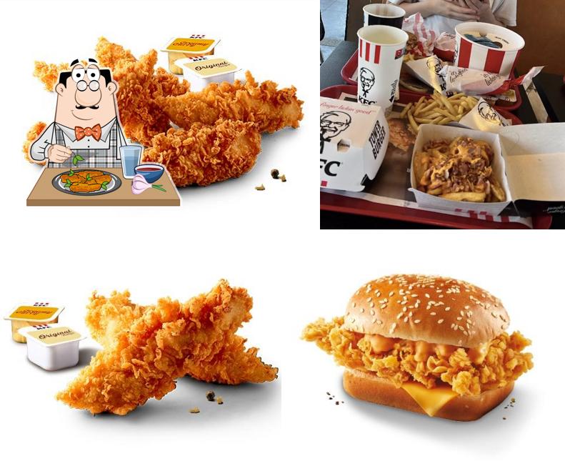 Ailes de poulet à KFC Saintes