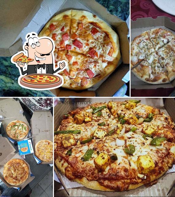 Try out various variants of pizza