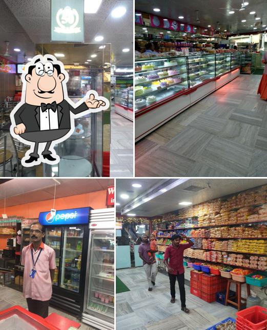 The interior of Ajantha Cake Shop - Paper Mills Road, Perambur