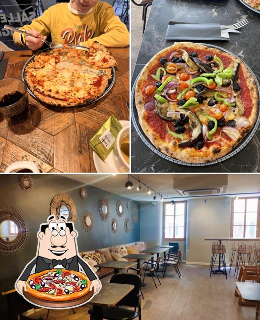 Choisissez des pizzas à Queen Mamma