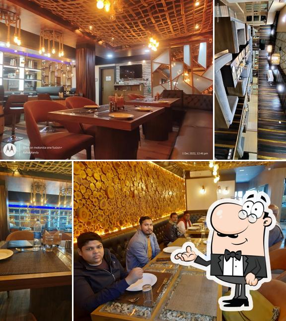Check out how The Lounge bar cum restaurant looks inside