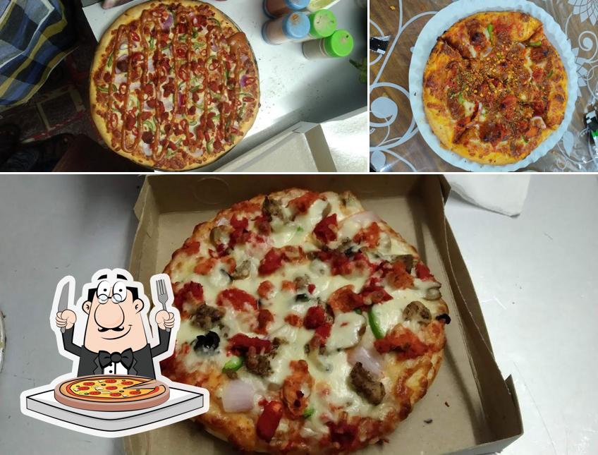 Get different kinds of pizza