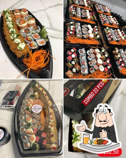 Comida em Sushi Sayo