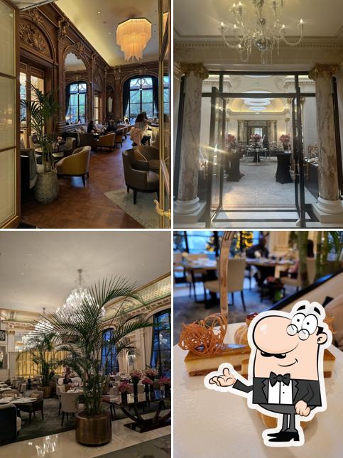 Découvrez l'intérieur de Le Lobby Restaurant, The Peninsula Paris