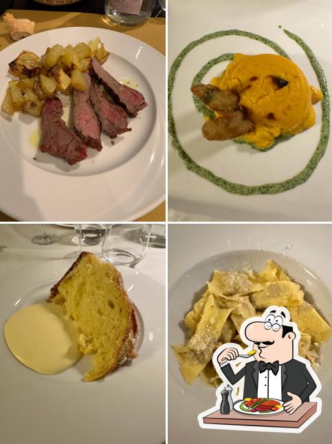 Platti al Trattoria Scià Bas