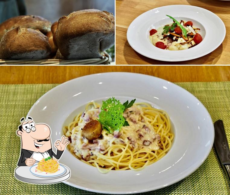 Spaghetti alla carbonara al Restaurant Wyden