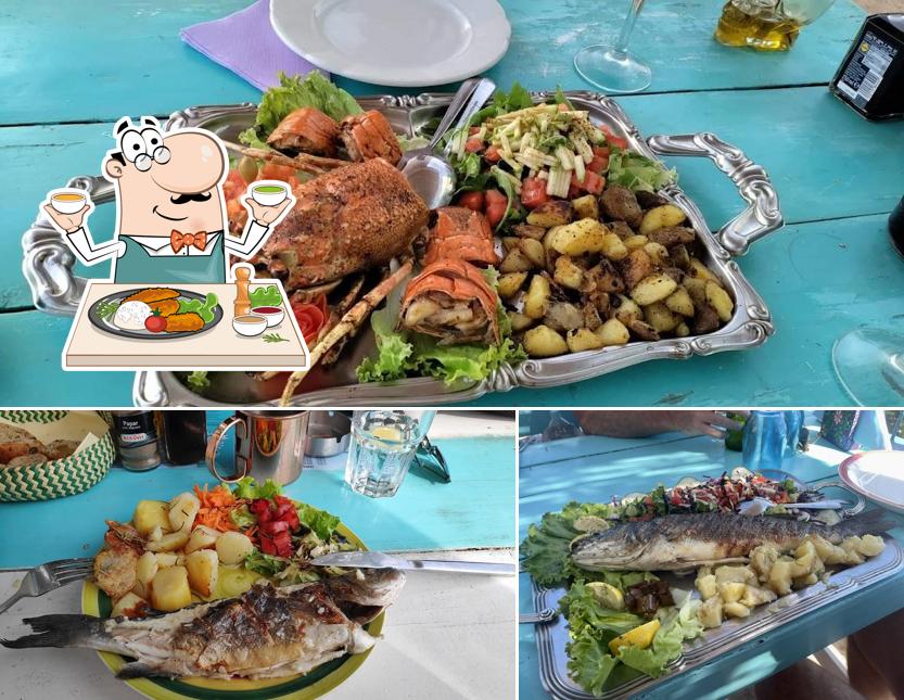 Pesce fritto al Pachamama Beach