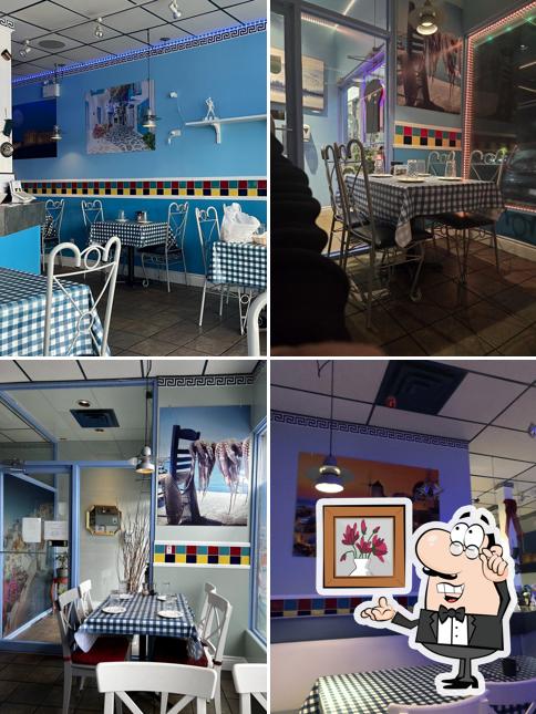 L'intérieur de The Greek Corner Calgary