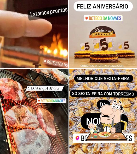 Platos en Boteco da Novaes