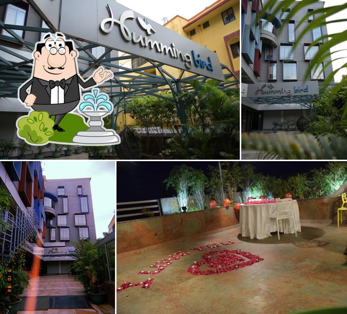 You can get some fresh air at the outside area of Hummingbird Hotel & Banquet