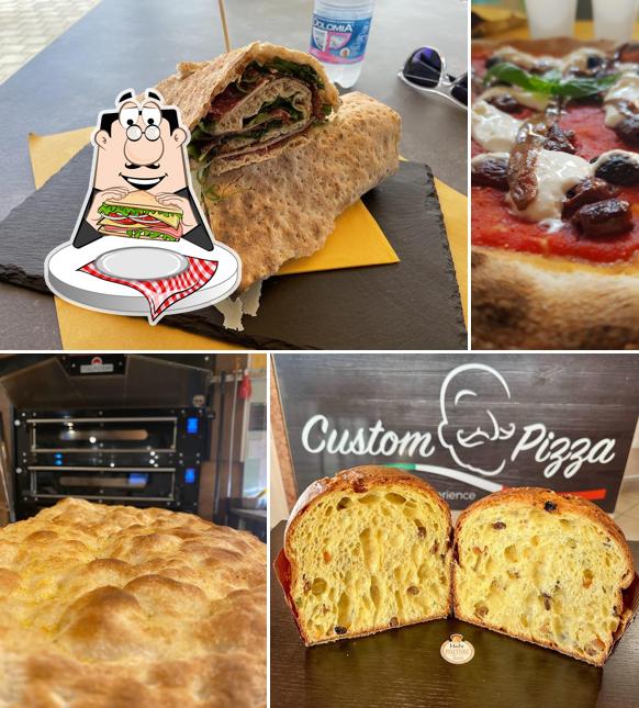 Club sandwich al Custom Pizza