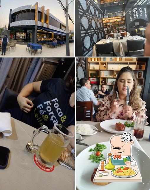 A imagem do Baronês’s comida e interior
