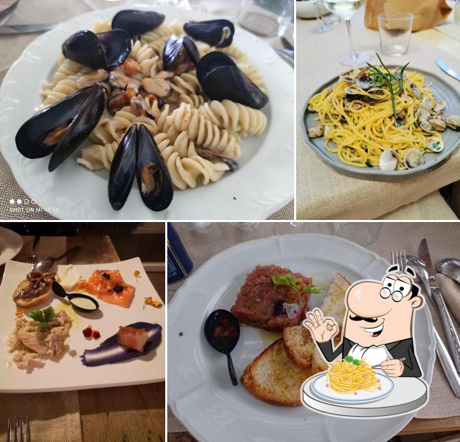 Spaghetti alla carbonara al Cala Romeo 64/65