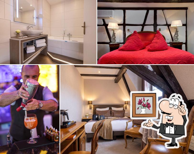 Installez-vous à l'une des tables de Hôtel Le Maréchal