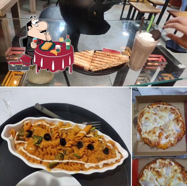 Waffles at Crown cafe