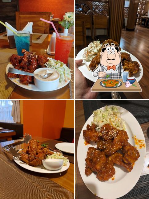 Chicken wings at Neev's Restaurant