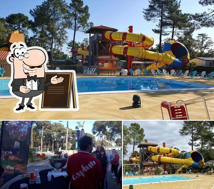 La zone extérieure est une importante caractéristique de Camping Capfun - Sud Land