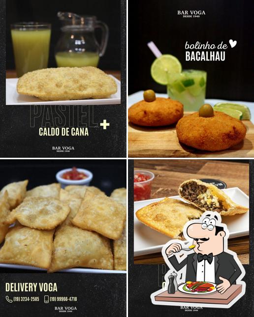 Comida em Bar Voga