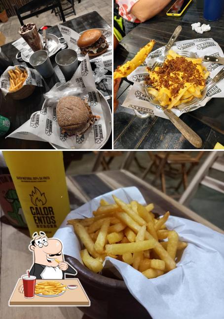 Batata frita em Calorentos Burger Fortaleza