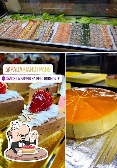 Bolo de queijo em Padaria Hot Pane