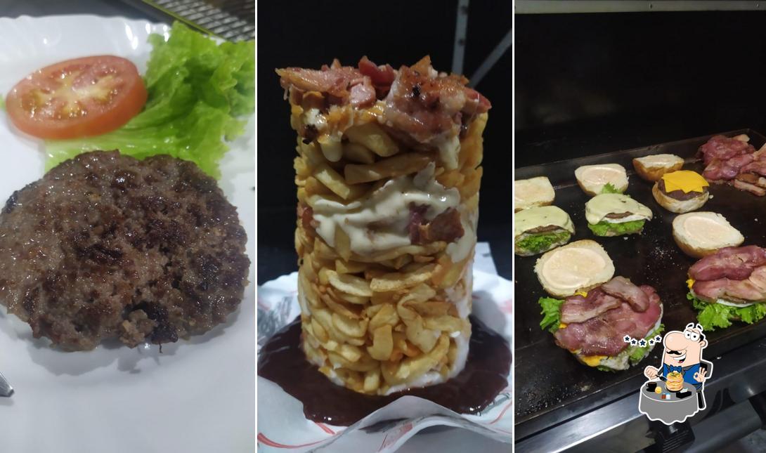Comida em Hambúrgueria Paladino