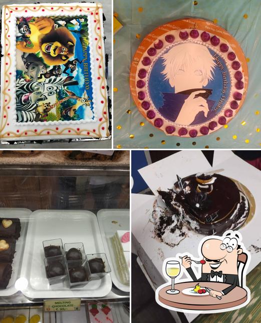 Food at Swiss Castle Bakery, West Marredpally