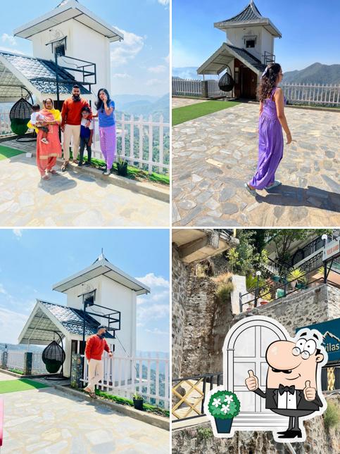 You can get some fresh air at the outside area of Aranyavilas