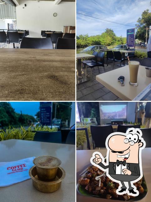 The interior of COFFEE CLUB