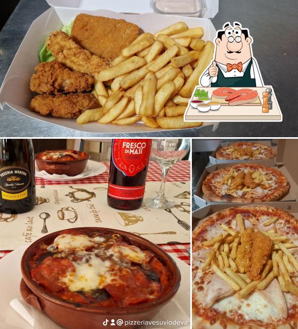 Poisson frites à Pizzeria Vesuvio Deva