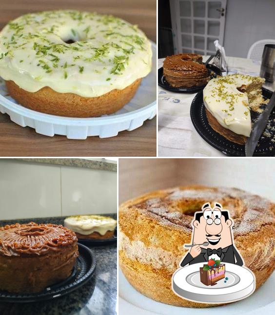 Bolo de chocolate em Doce Aju