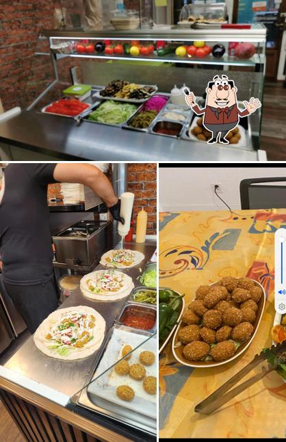 Dai un’occhiata alla foto che presenta la cibo e bevanda di Mimo Falafel