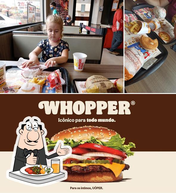 Platos en Burger King