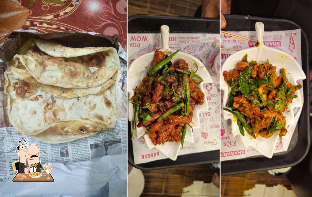 Food at M.S Mandi & Shawarma