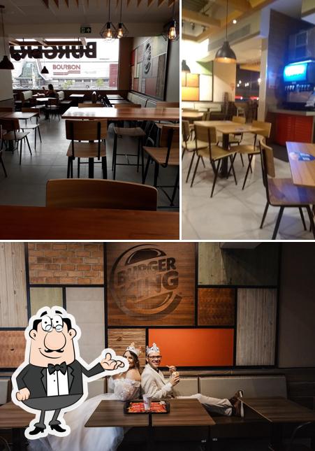 Veja imagens do interior do Burger King