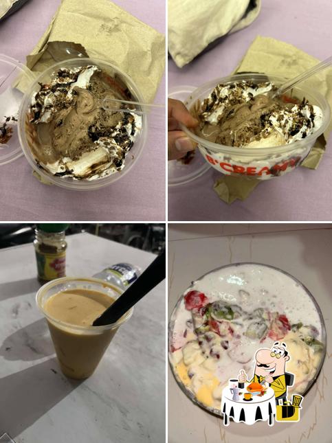 Meals at B Creamy
