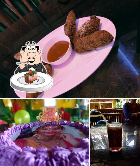 Chocolate cake at Hangla Cafe and Family Restaurant