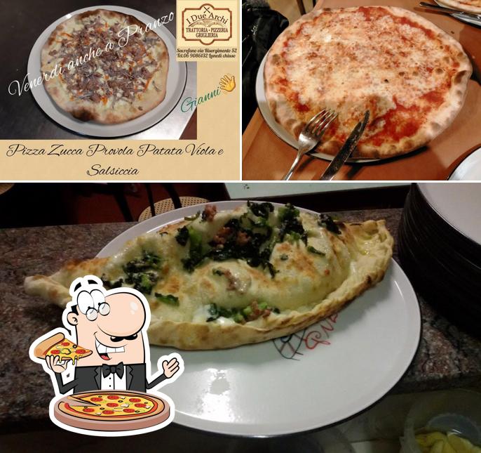 Scegli tra le svariate varianti di pizza