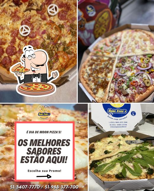 Experimente pizza no Moon Pizzas