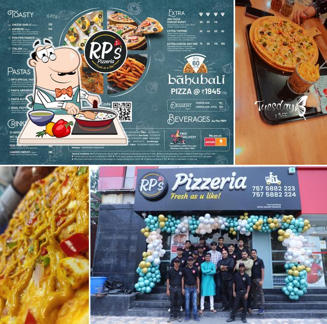 Paella at RP's Pizzeria Bhavnagar