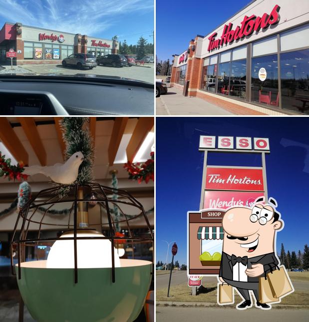 Jetez un coup d’œil à quoi ressemble Tim Hortons à l'extérieur