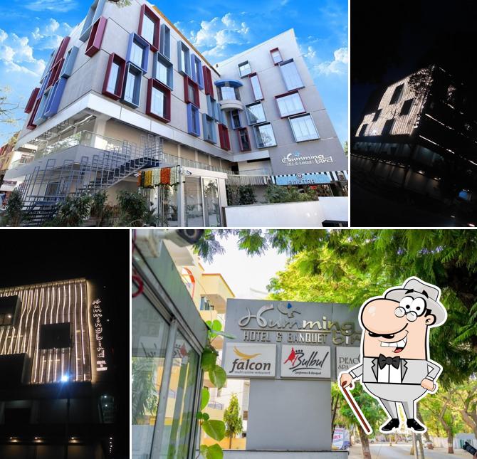 Enjoy the view at the outside area of Hummingbird Hotel & Banquet