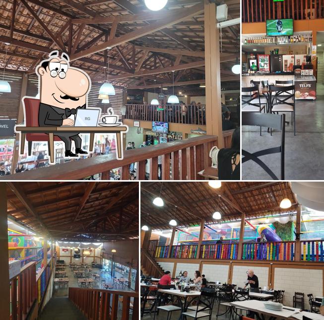 Veja imagens do interior do Cabana do Celinho