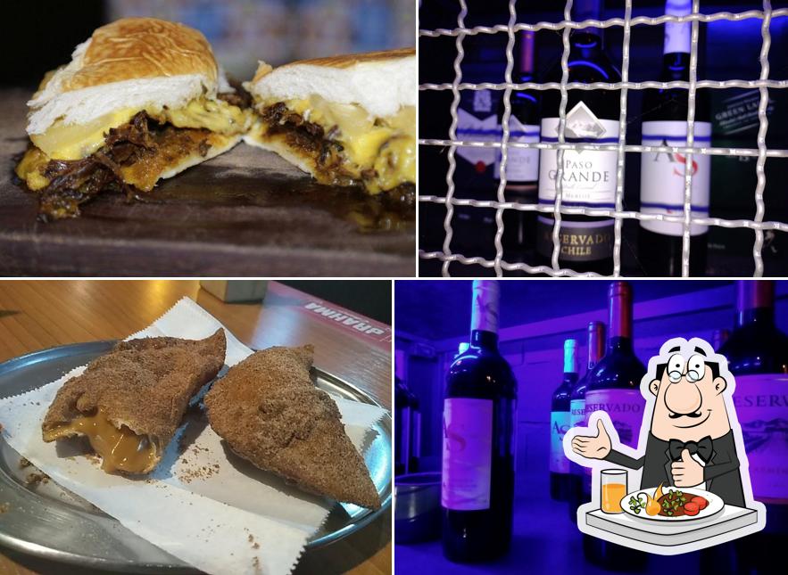 Sanduíche de carne de porco desfiada em Patanisca Butiquim
