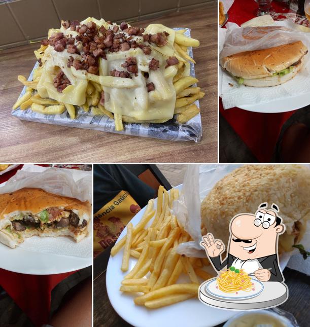 Espaguete carbonara em Cia Do Entrevero