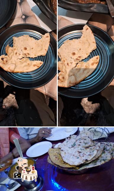 Meals at M P Dhaba - Veg Dhaba in Raipur Rooms Available 24*7 Birthday Party Hotel In Tatibandh